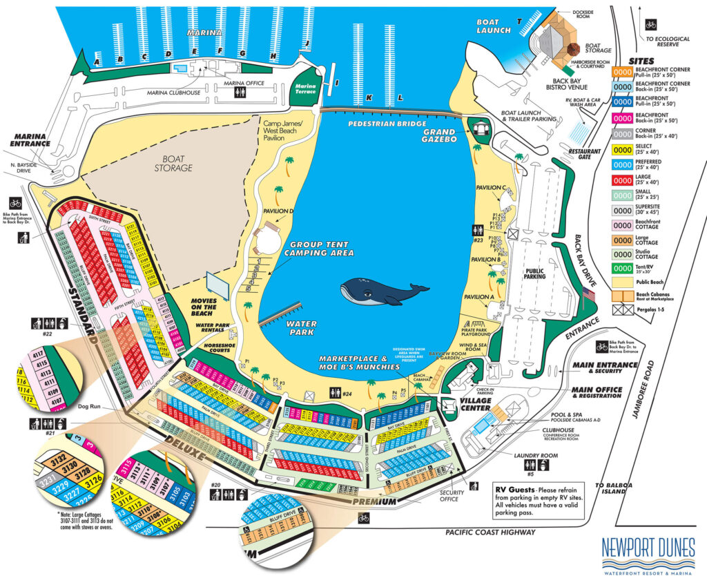 Dunes Resort Map - MosOp