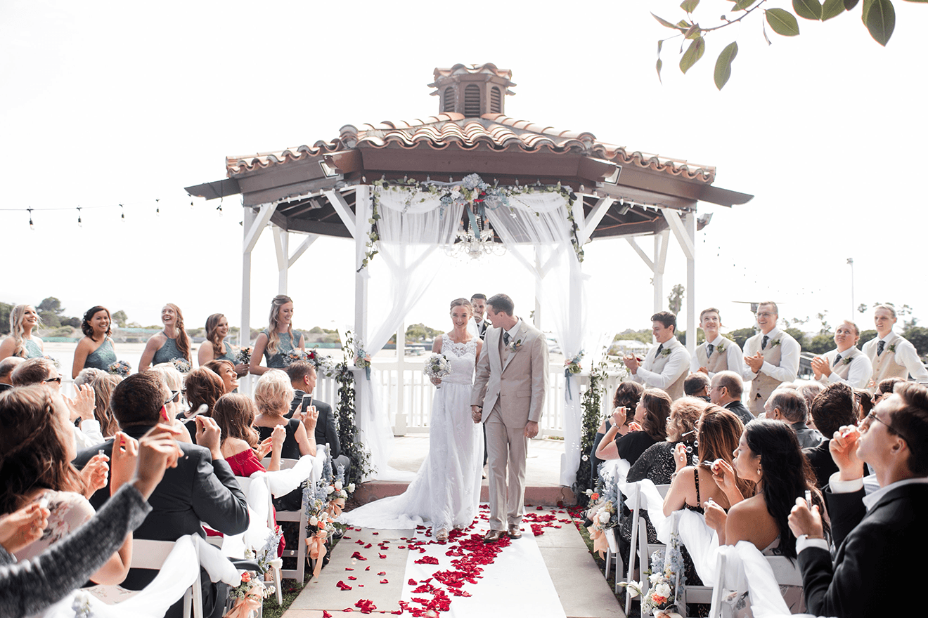 Gazebo Wedding Newport Beach