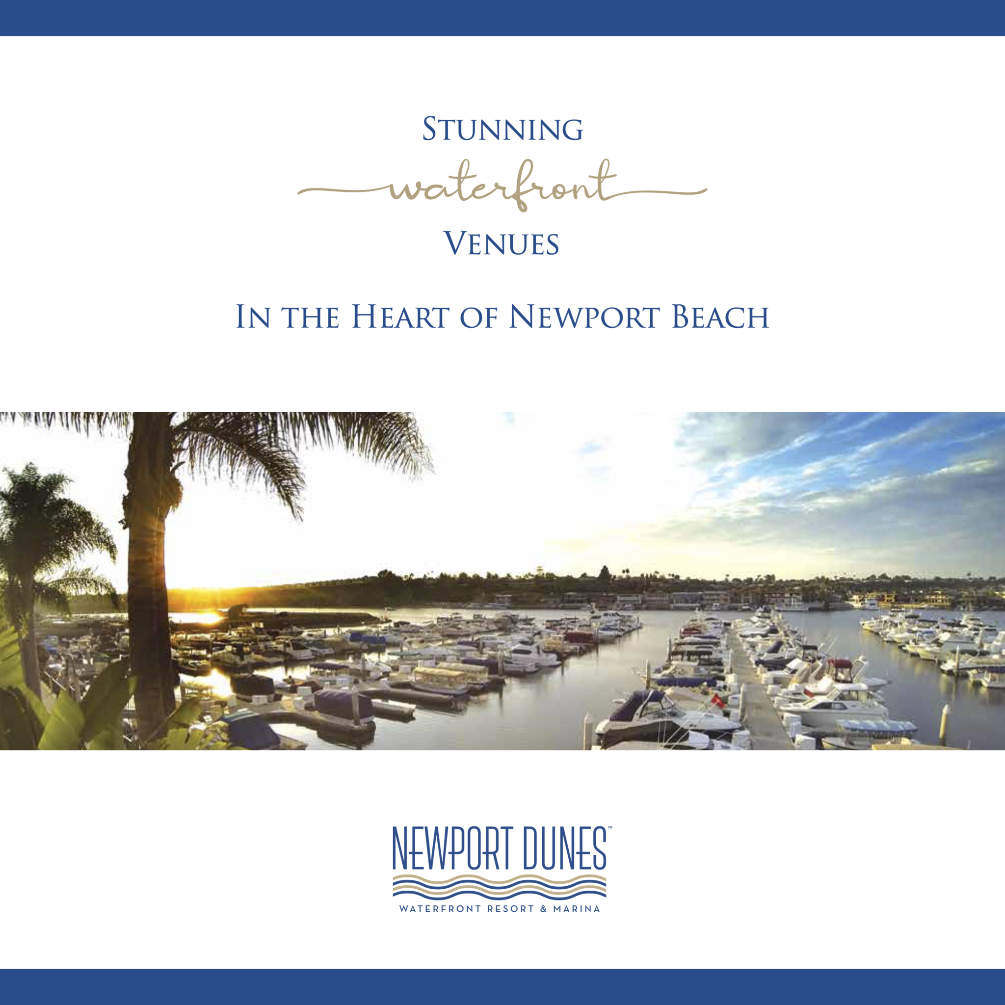 Event Venue Catalog & Capacities Newport Dunes