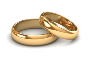 gold wedding rings