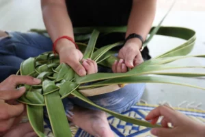 palm weaving