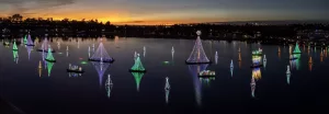 lighting of the bay