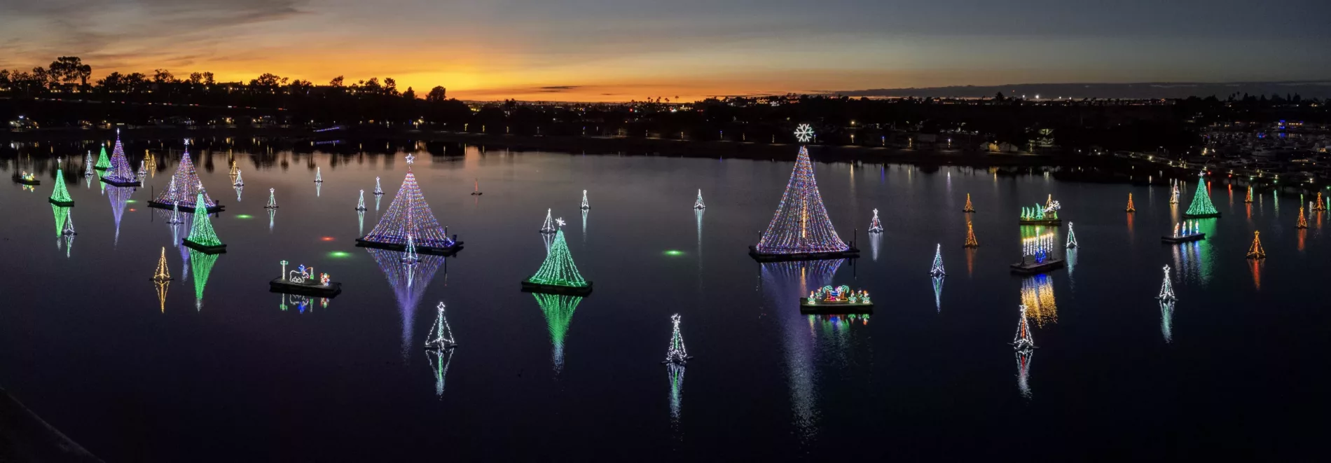 lighting of the bay