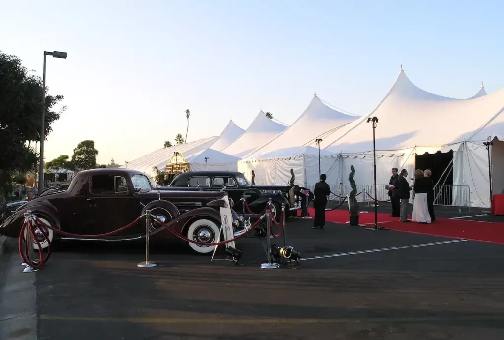 Bayside Pavilion Tented Formal event