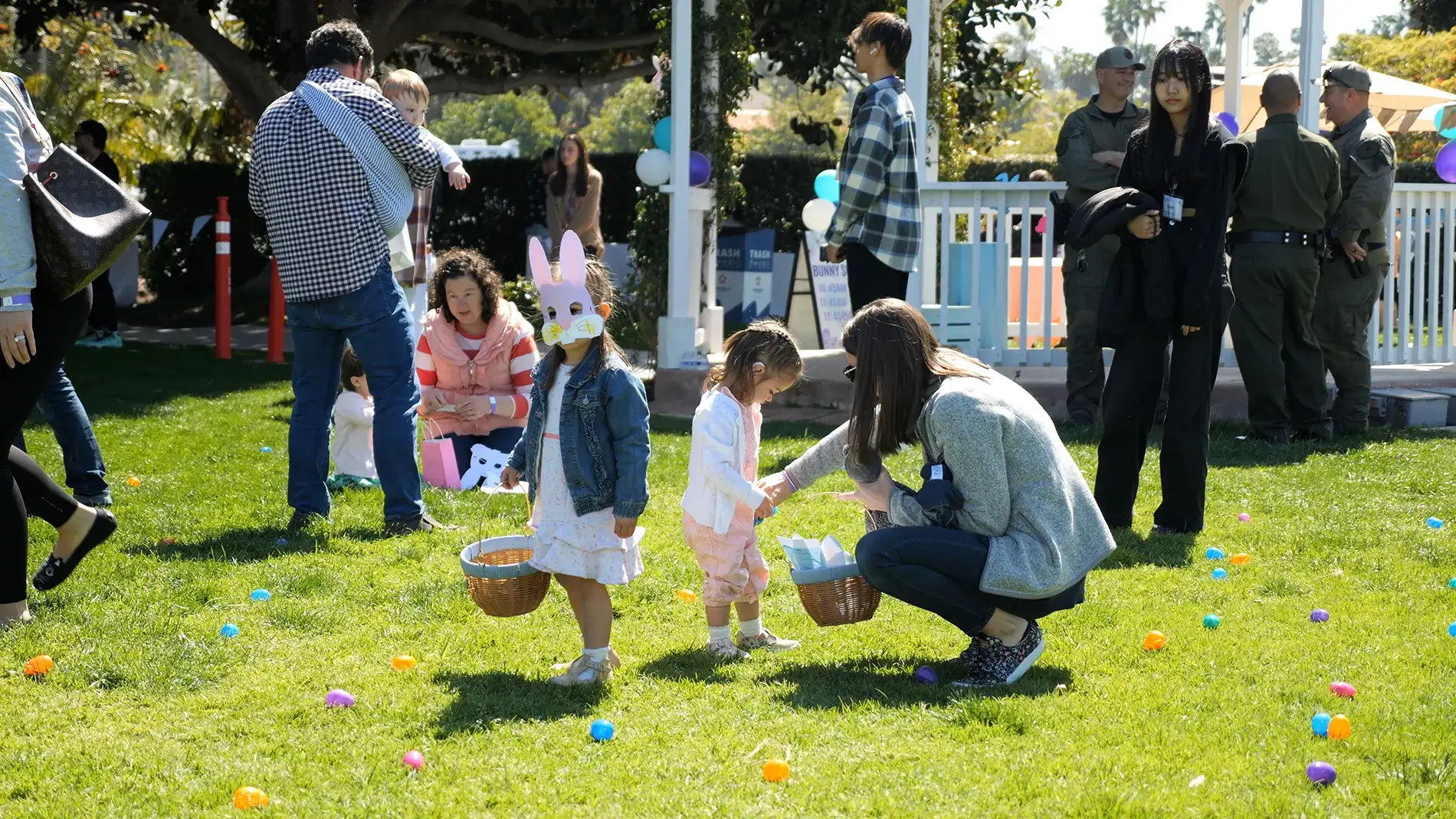 Beyond Blindness Sensory easter egg hunt