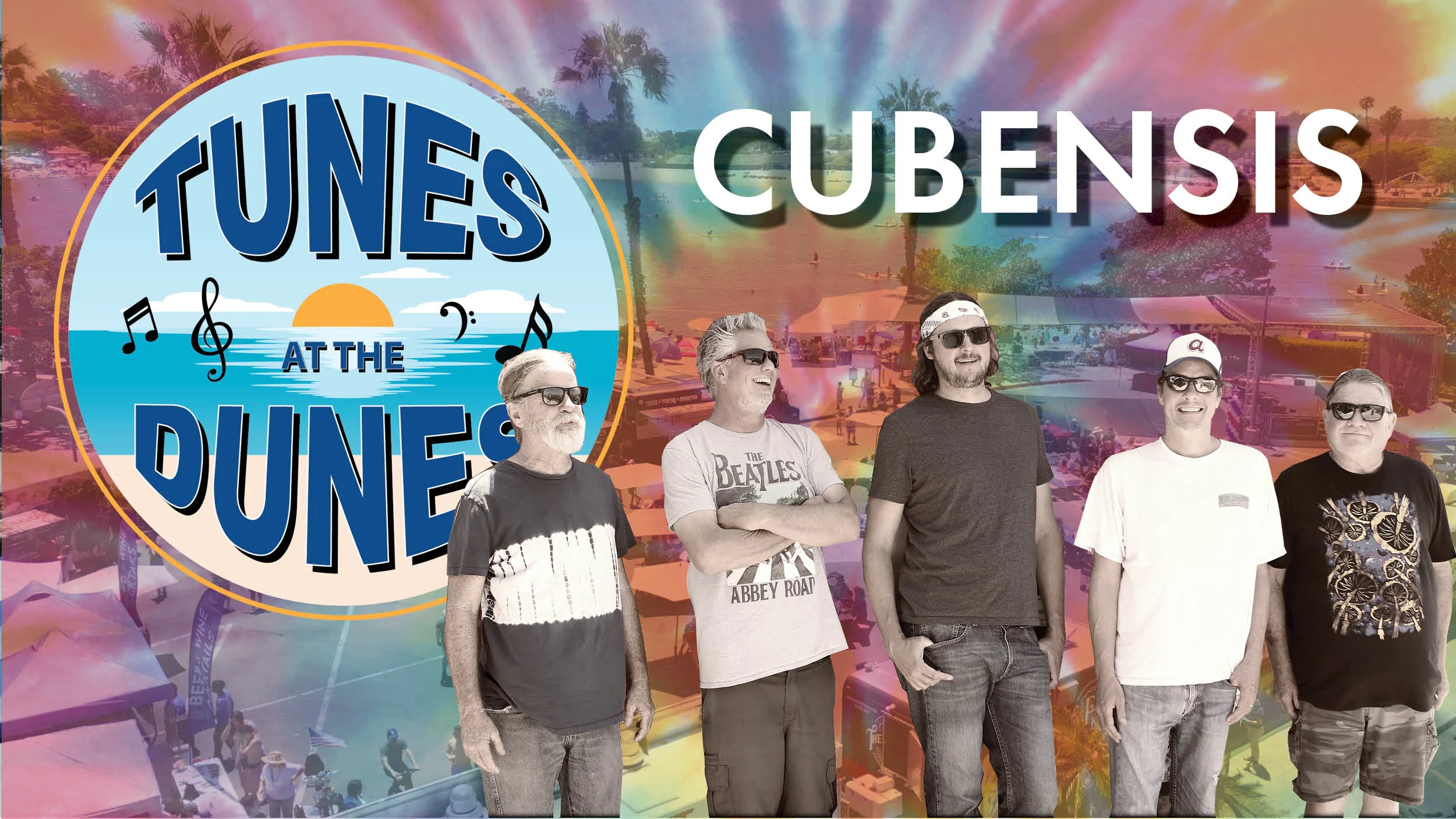 Cubensis, a Greateful Dead tribute band plays July 6 at Newport Dunes