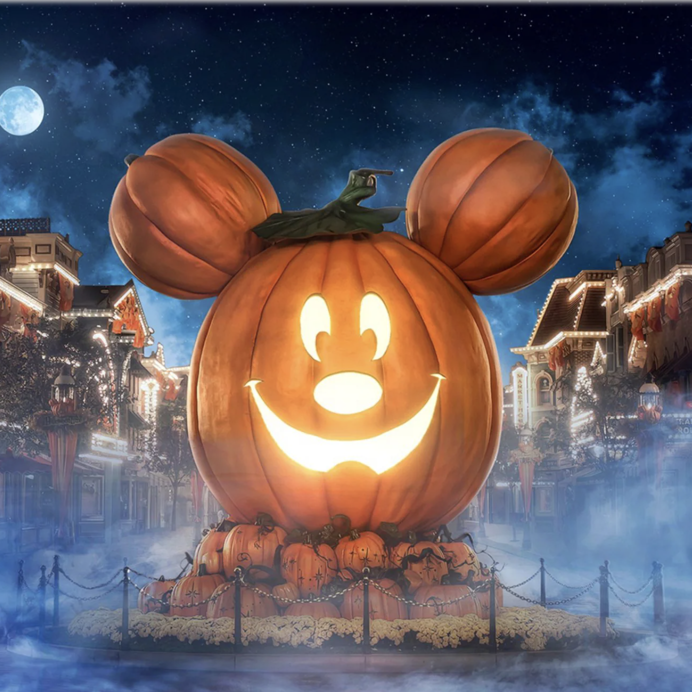halloween time at Disneyland