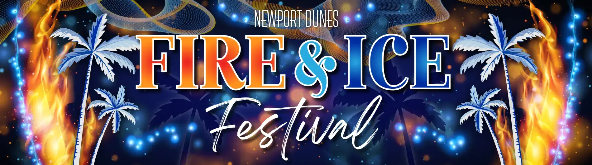 Fire & Ice Festival Banner