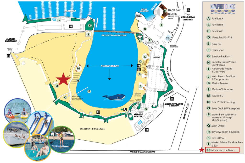 Movies On The Beach Map