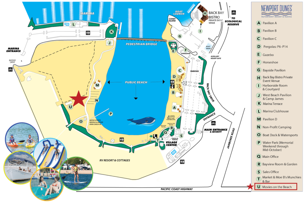 Movies On The Beach Map