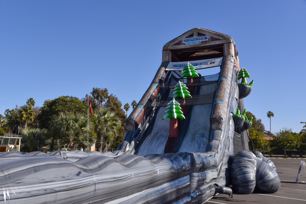 snowzilla large inflatable slide
