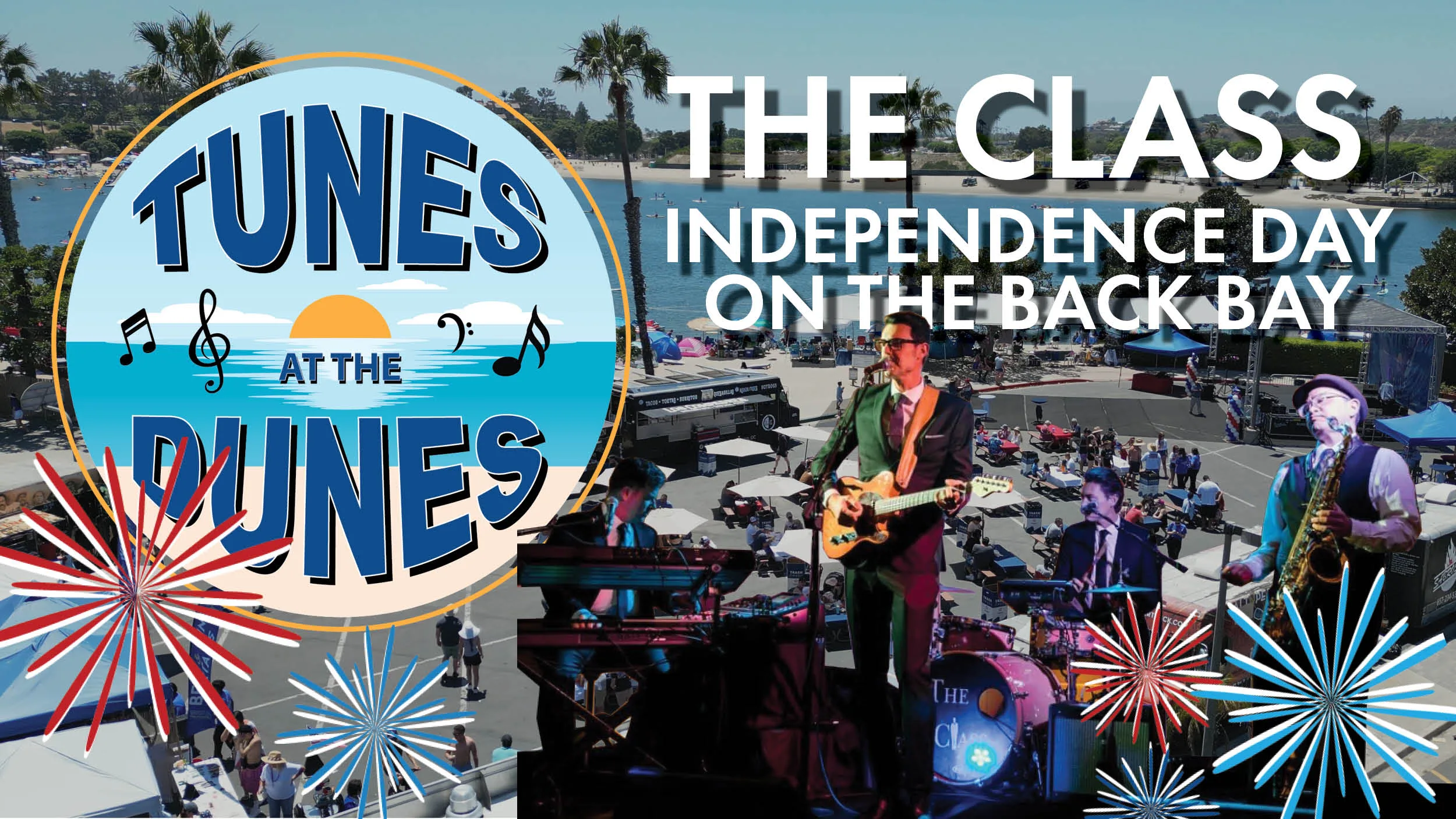The Class performs at Newport Dunes July 4
