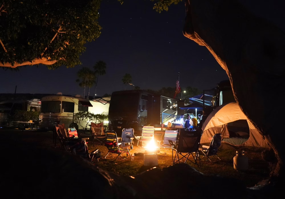 newport dunes tent camping