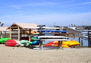 paddleboarding newport beach